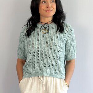 Sage The Label | Peruse Tiffany Blue Top